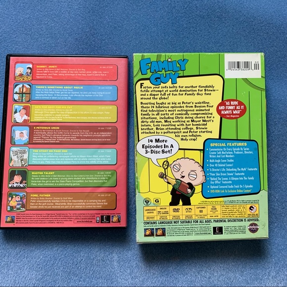 Lot of 8dvds of Family Guy. Season1,2,4 and Family guy movie Blue Harvest - Picture 3 of 11